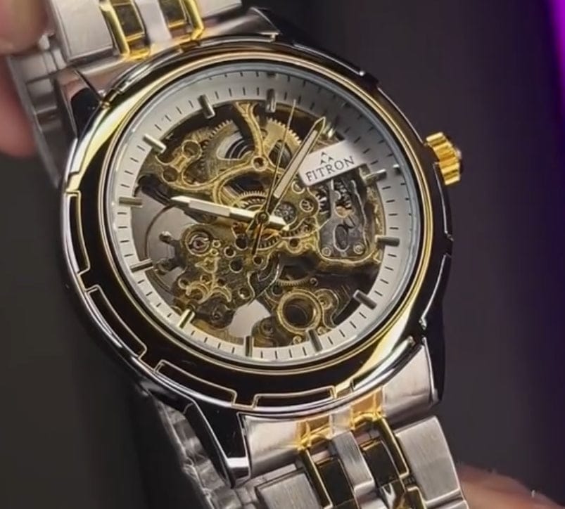 Golden Mechanical Watch