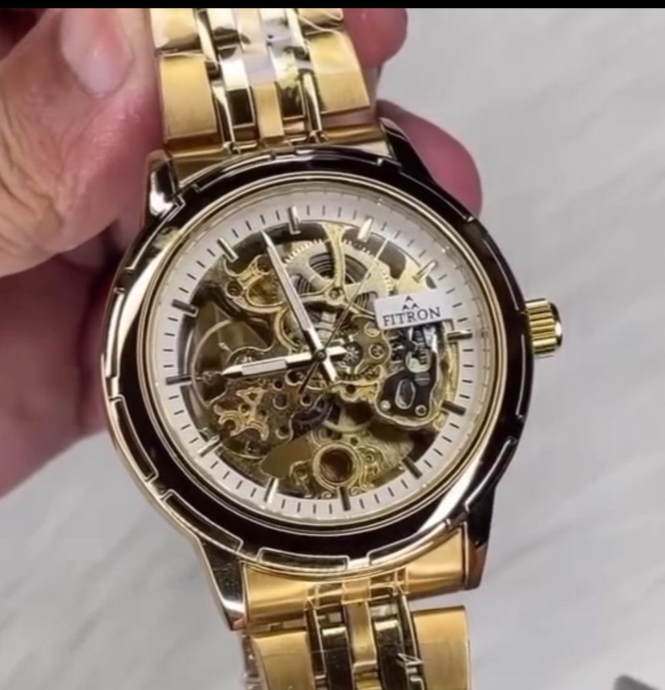 Golden Mechanical Watch